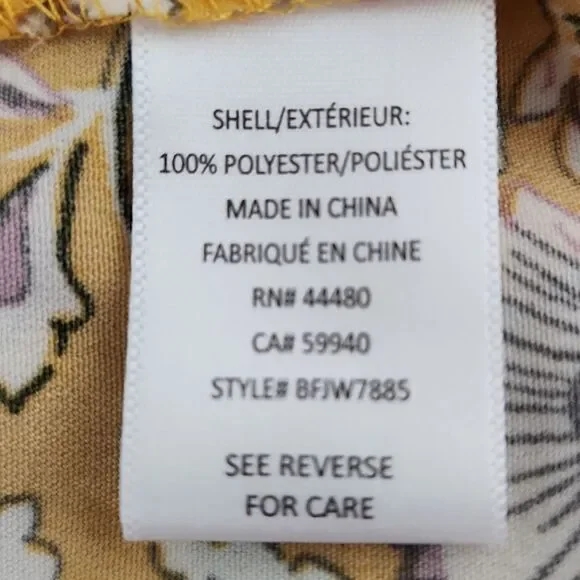 Lovefire yellow floral coverup - Picture 11 of 13